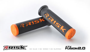 FUSION 2.0 Ergo ATV/MTB Grips with Fusion Grip Tech Bonding System