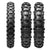 Plews-Reifen | TOUGH ONE Enduro 3-teiliges Set | Zwei EN1 THE TOUGH ONE Hinterreifen und ein EN1 GRAND PRIX Vorderreifen-Enduro-Reifenpaket