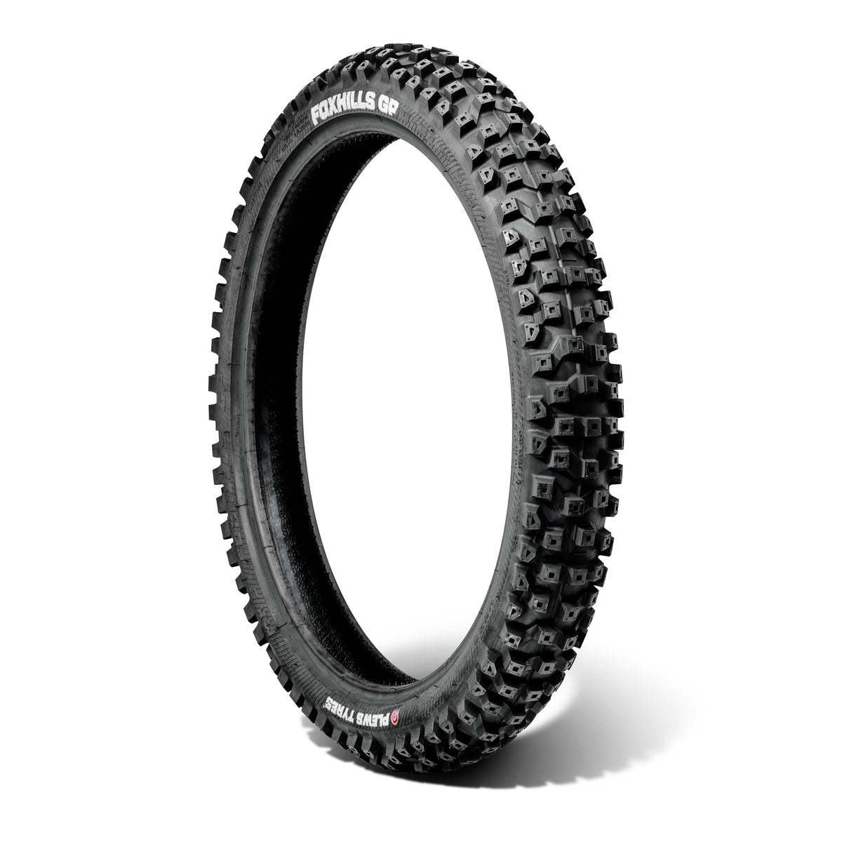 Plews Tyres MX3 Foxhills font tire - 3/4 view