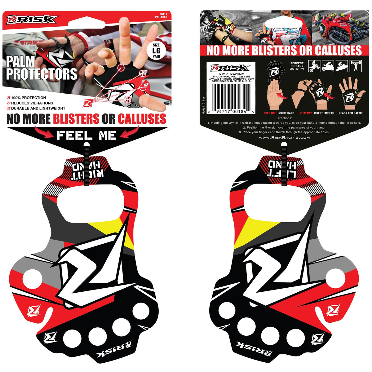 Palm Protectors - Lightweight Blister Protection Gloves