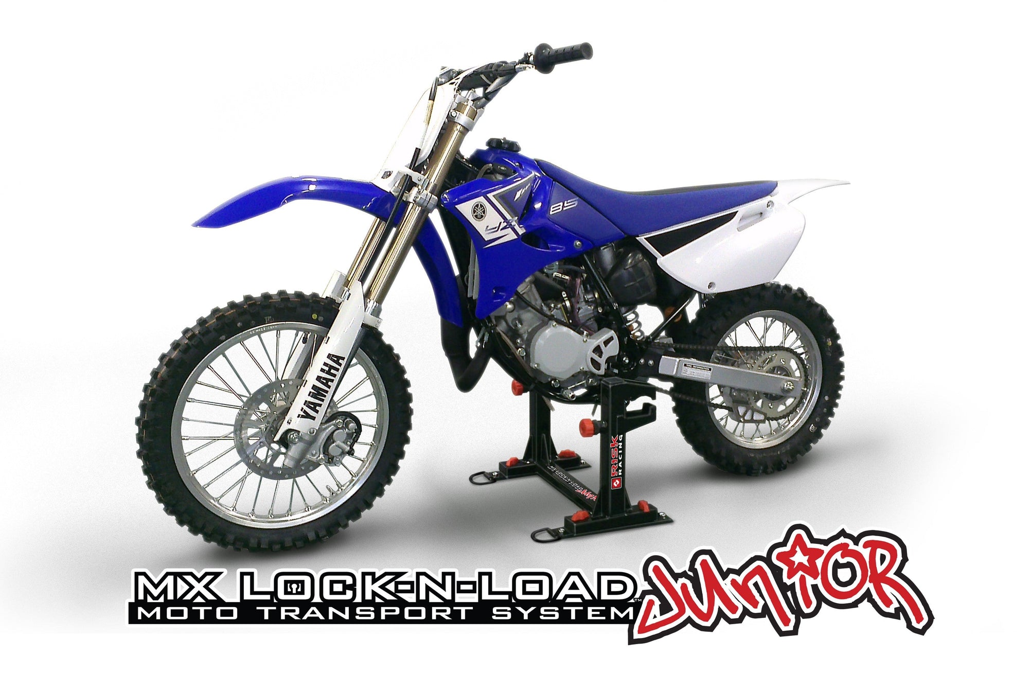 Risk Racing - Lock-N-Load - Moto Transport System. No straps needed to transport your dirtbike